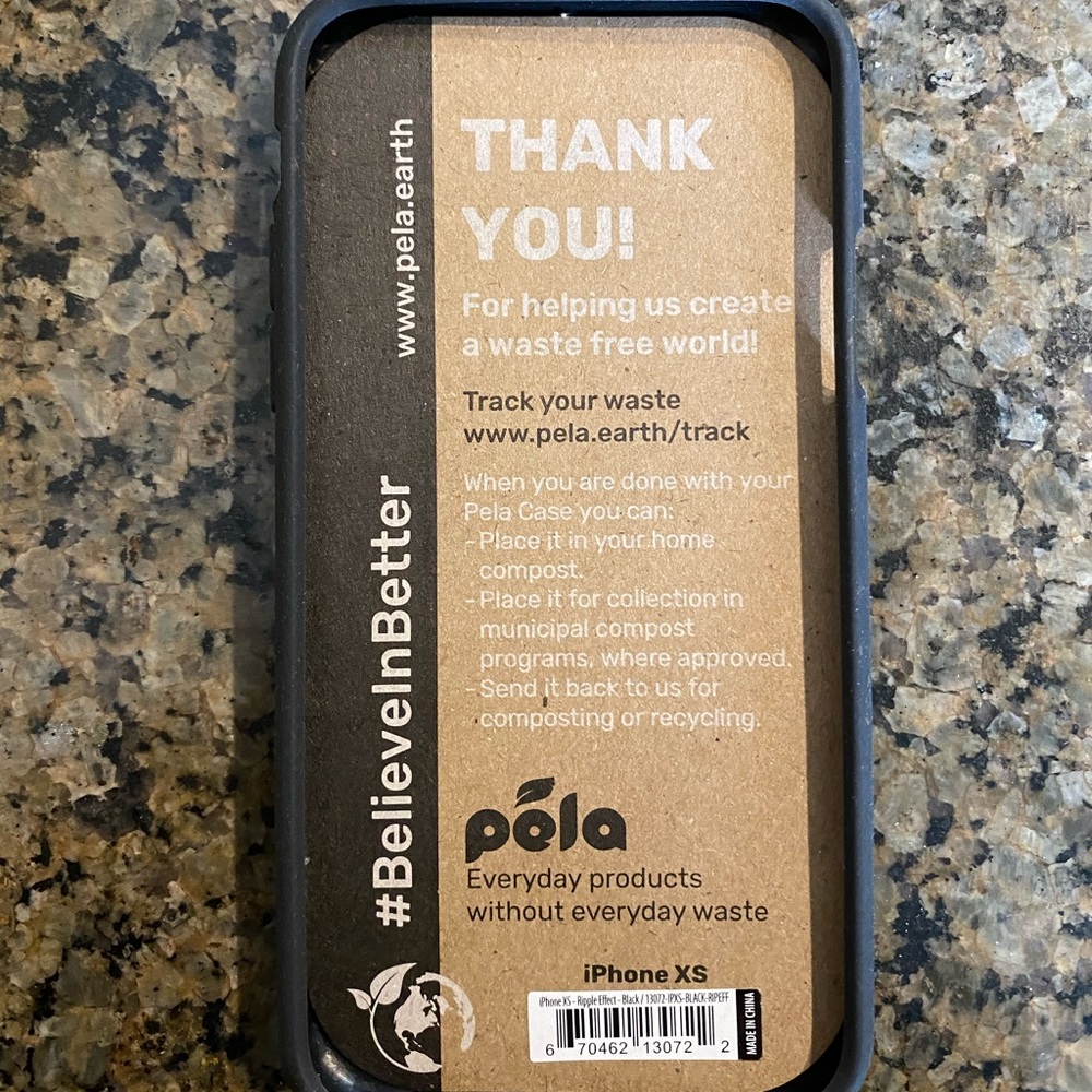Pela eco-friendly XS phone case